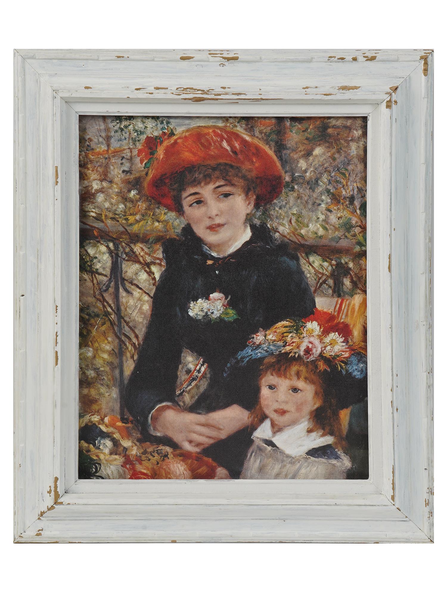 AUGUSTE RENOIR TWO SISTERS FRAMED OFFSET PRINT PIC-0